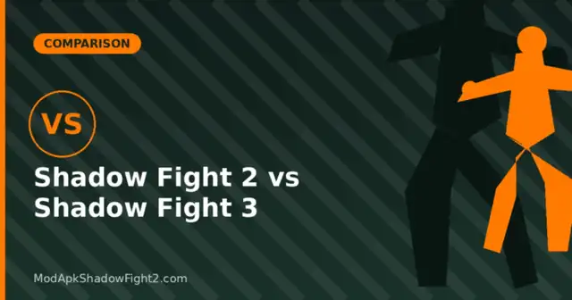 Shadow Fight 2 vs Shadow Fight 3 comparison